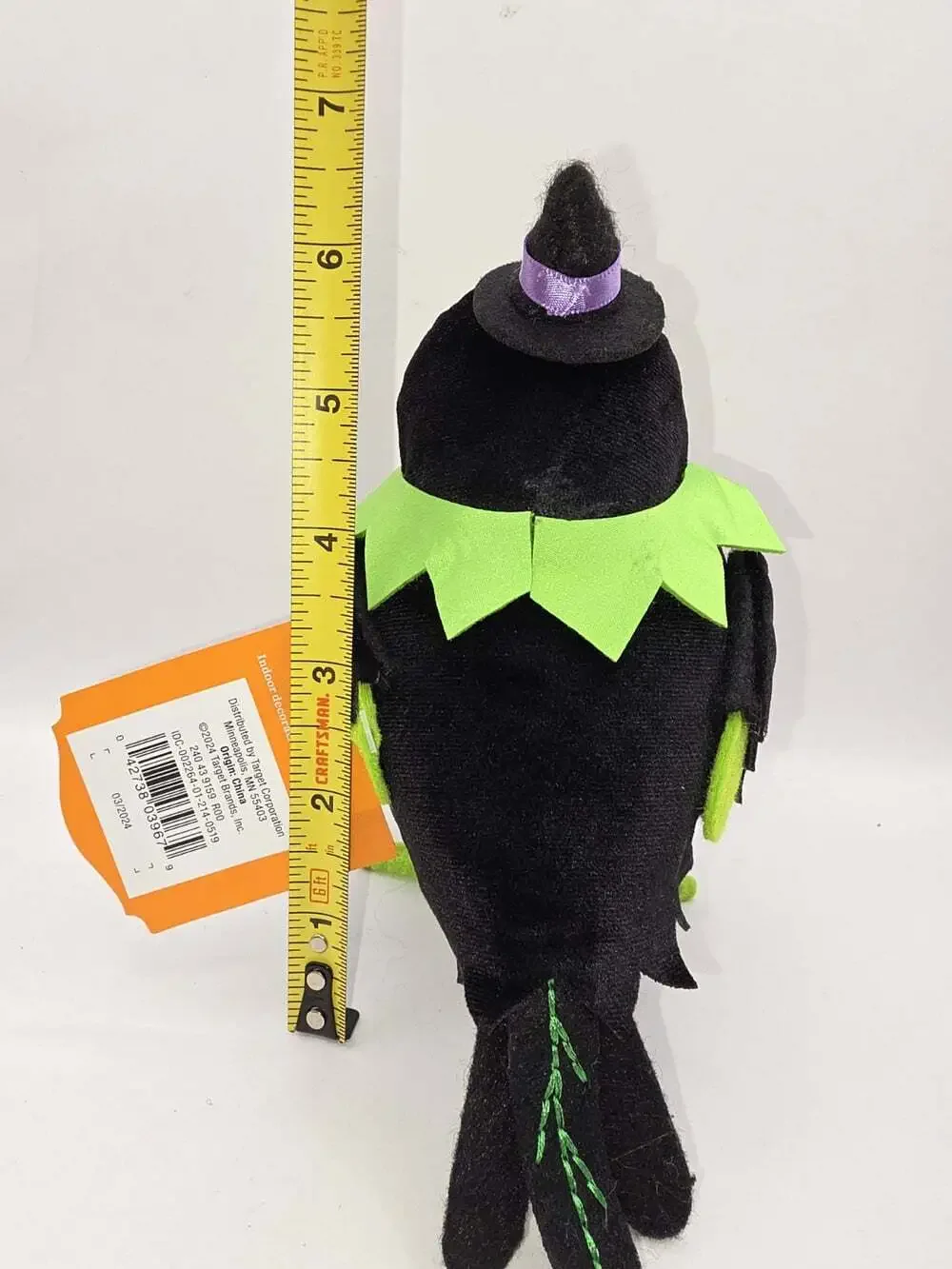 2024 Hyde & Eek Featherly Friends Spellma Witch Target Bird